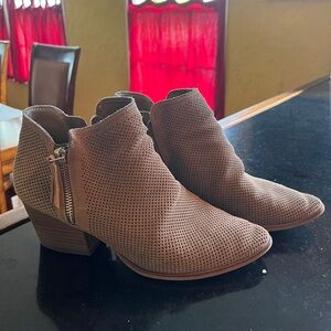 Vince Camuto Taupe Booties